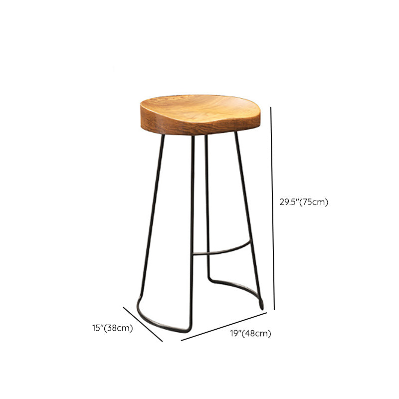 Industrial Bar Table Set 1/7 Pieces Solid Wood Bistro Set for Indoor