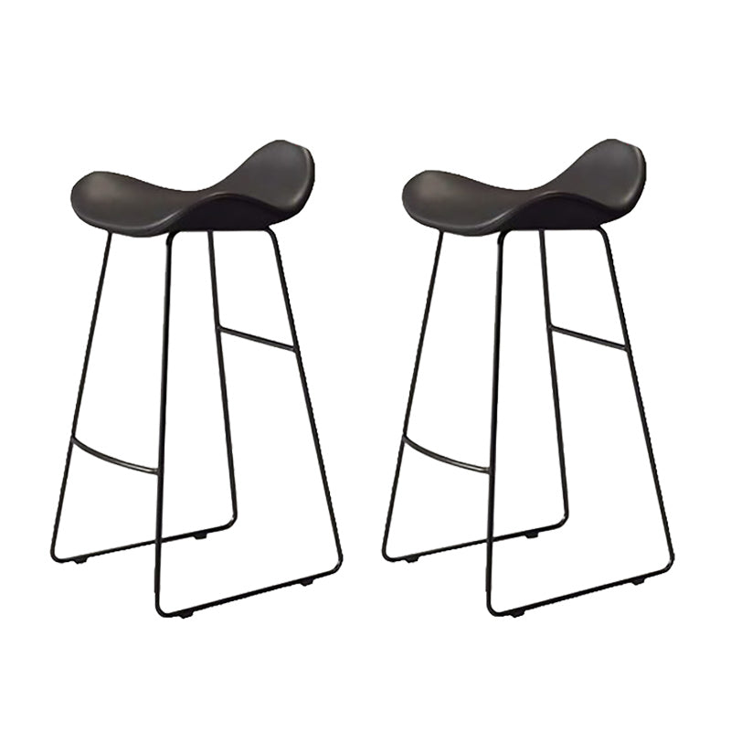 Modern Bar Table Set 1/2/4 Pieces Faux Marble Counter Table with Backless Stools