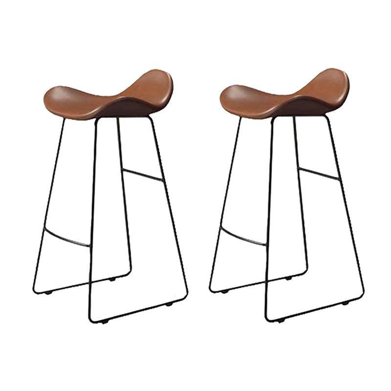 Modern Bar Table Set 1/2/4 Pieces Faux Marble Counter Table with Backless Stools