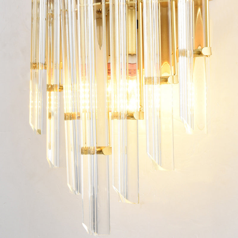Post-Modern Wall Sconce Glass Sconce Lighting for Living Room