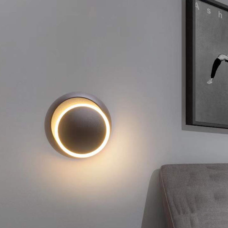 Plastic Sconce Light Modern Style Wall Sconce Lighting for Living Room