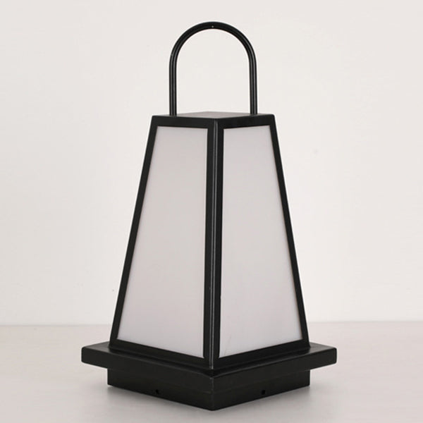 Modern Simple Pillar Lamp Geometric Outdoor Light for Garden