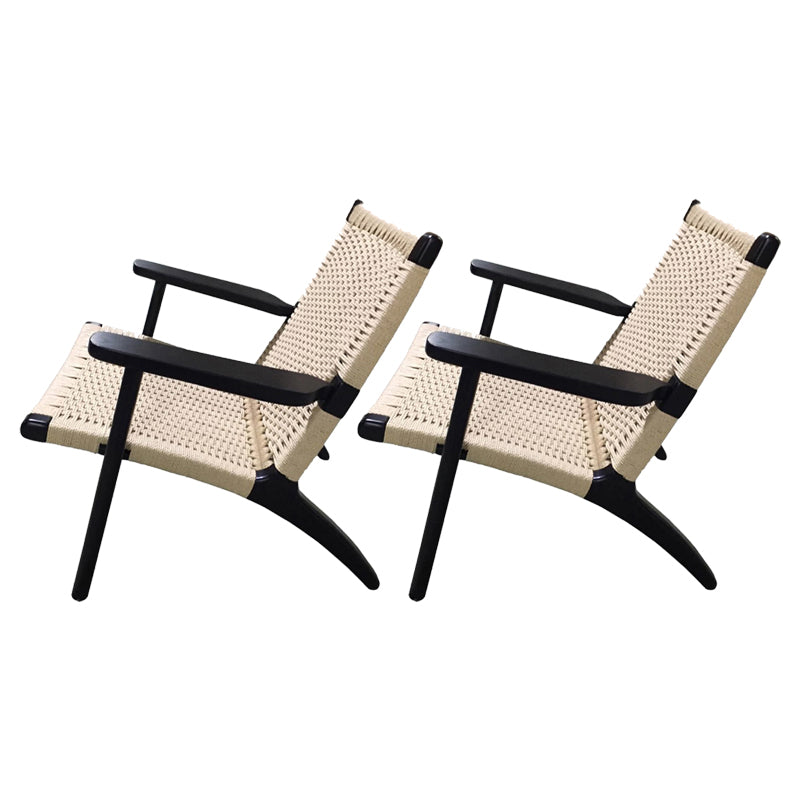 Arms Included Chair Solid Wood Frame Accent Arm Chair, 29.92" Wide