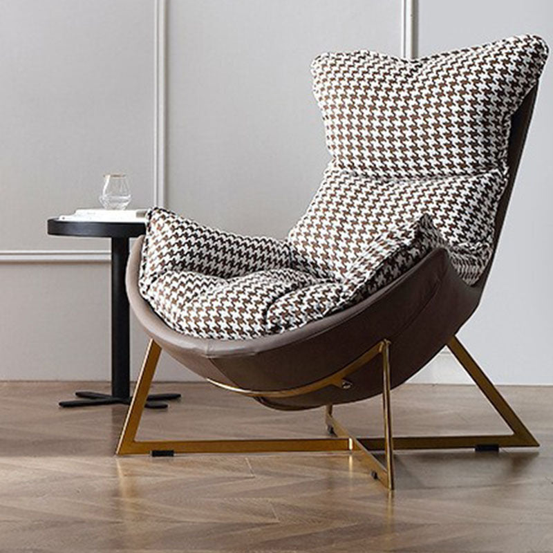 Faux Leather Accent Chair Armless Chair for Living Room, 29.52" Wide