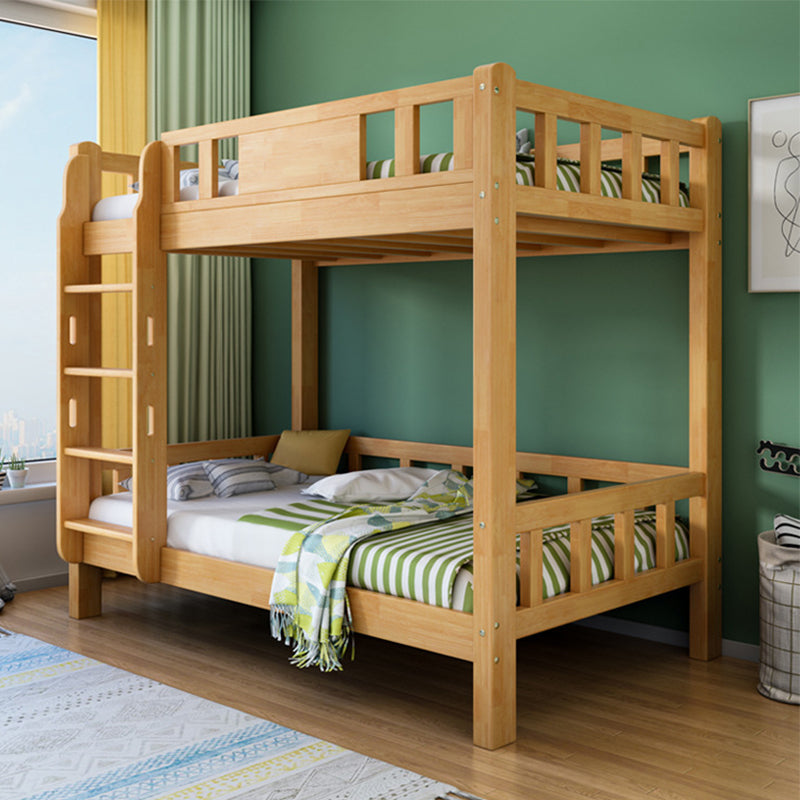 Mid-Century Modern Headboard Bunk Bed Footboard Bed With Custom Legs