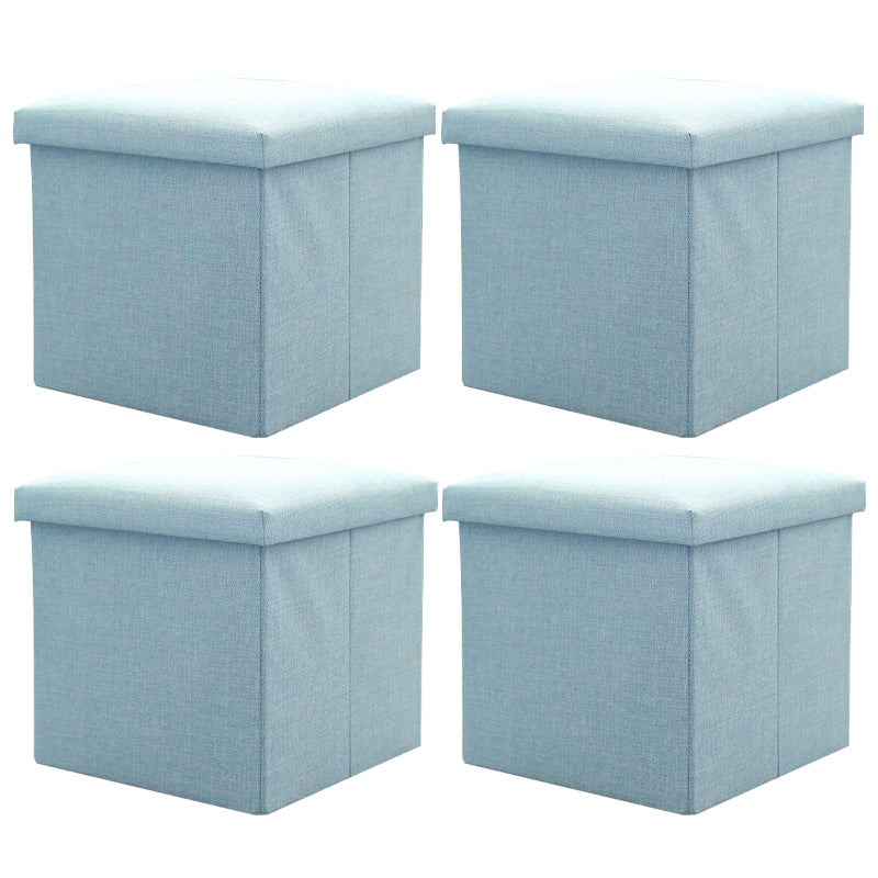 Modern Tear Resistant Cotton Cube Solid Color Square Cube for Drawing Room