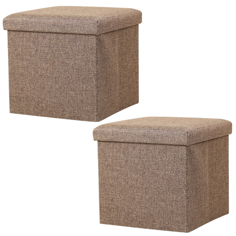 Modern Tear Resistant Cotton Cube Solid Color Square Cube for Drawing Room