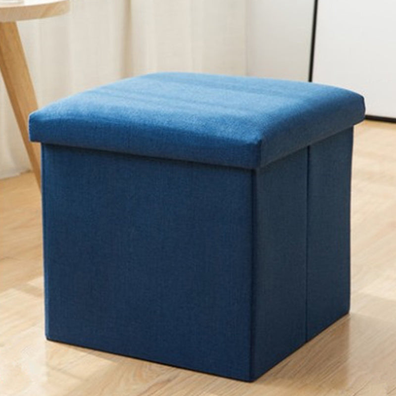 Modern Tear Resistant Cotton Cube Solid Color Square Cube for Drawing Room