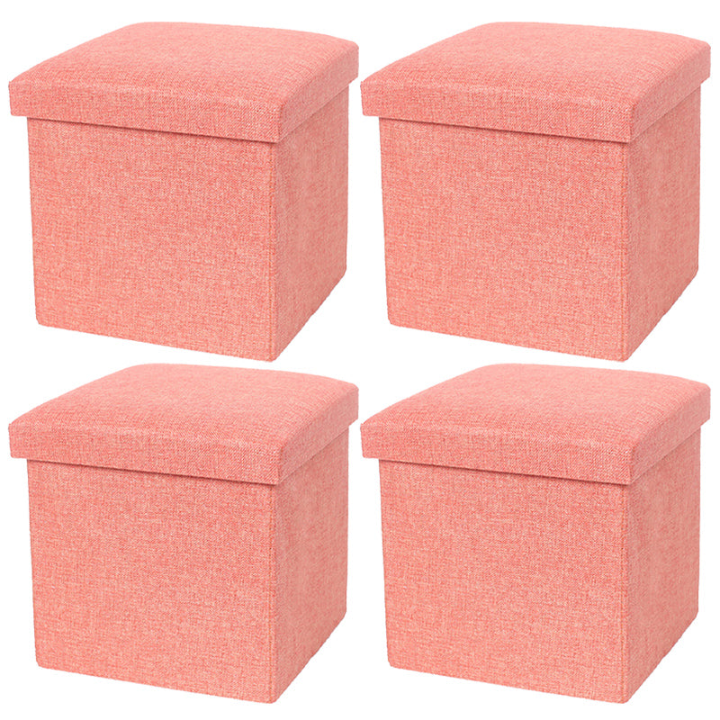 Modern Tear Resistant Cotton Cube Solid Color Square Cube for Drawing Room