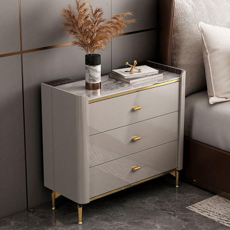 15.02-inch W Storage Chest Modern Stone Storage Chest Dresser