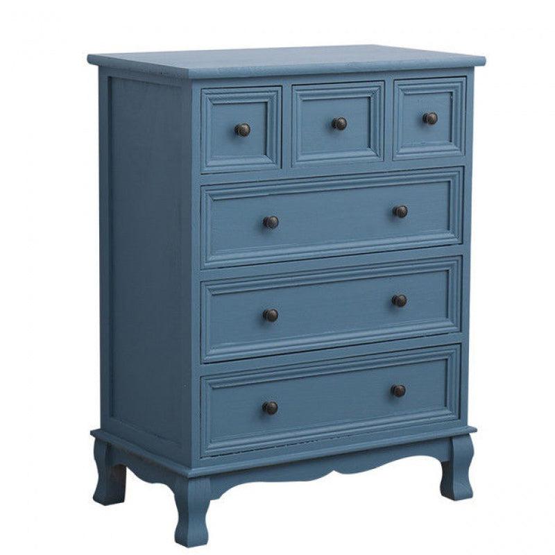 13.65-inch Width Storage Chest Coastal Solid Wood Storage Chest Dresser