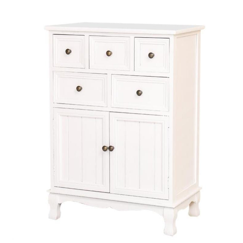 13.65-inch Width Storage Chest Coastal Solid Wood Storage Chest Dresser