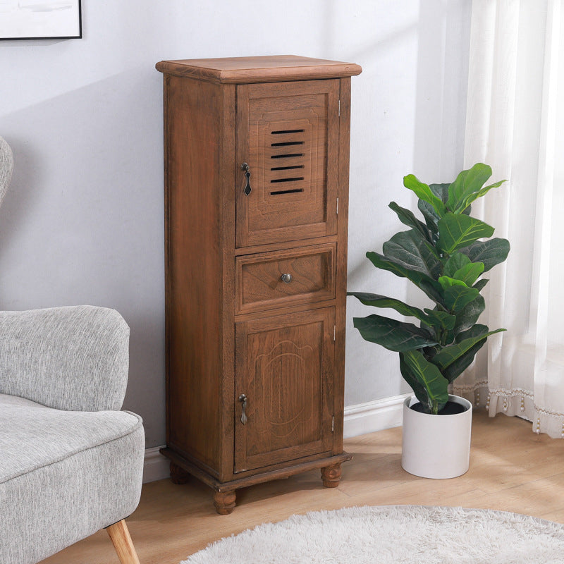 Nautical Bedroom Wooden Storage Chest Vertical 12" W Chest with Drawers