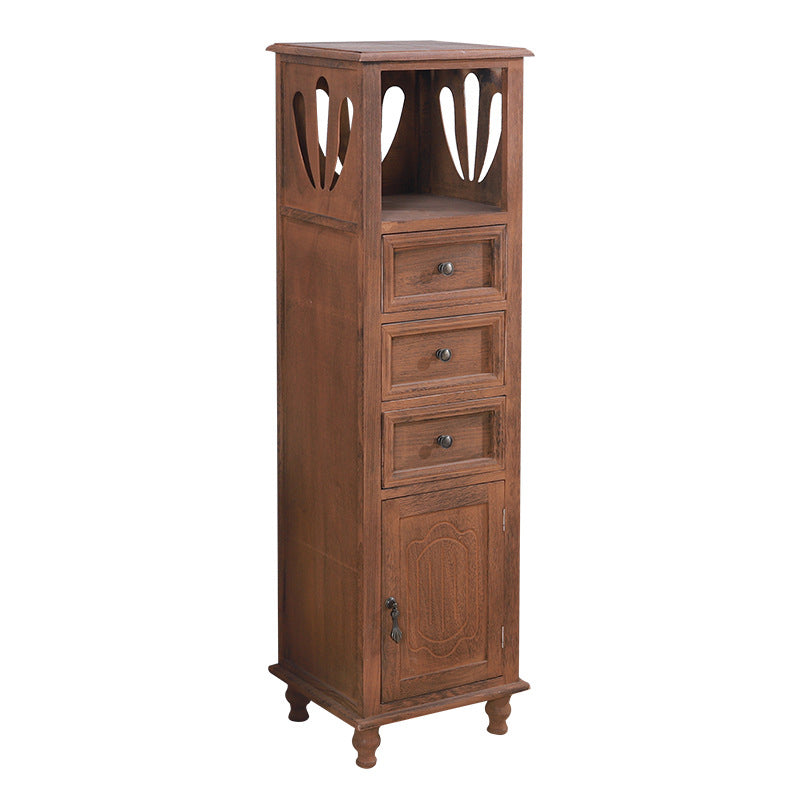 Nautical Bedroom Wooden Storage Chest Vertical 12" W Chest with Drawers