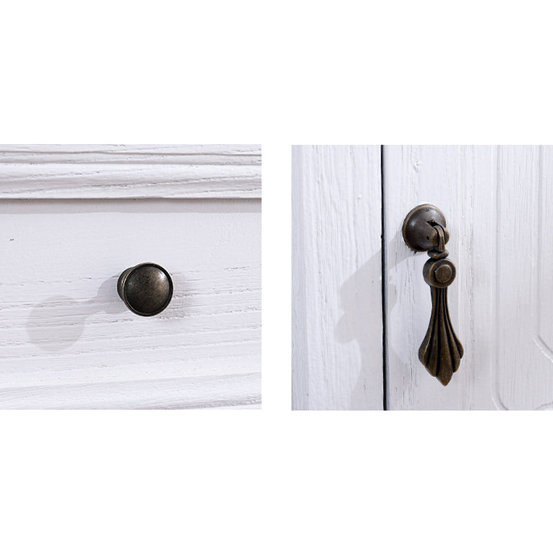 Nautical Bedroom Wooden Storage Chest Vertical 12" W Chest with Drawers