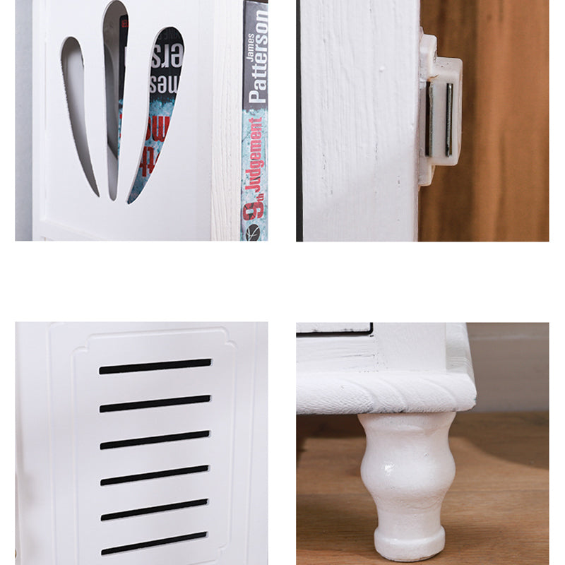 Nautical Bedroom Wooden Storage Chest Vertical 12" W Chest with Drawers