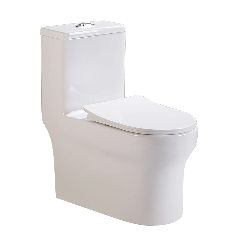 Siphon Jet Urine Toilet One-Piece Toilet Porcelain Floor Mounted Flush Toilet
