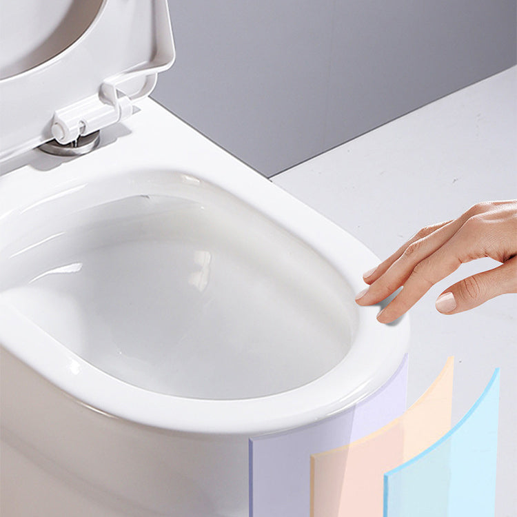 Siphon Jet Urine Toilet One-Piece Toilet Porcelain Floor Mounted Flush Toilet