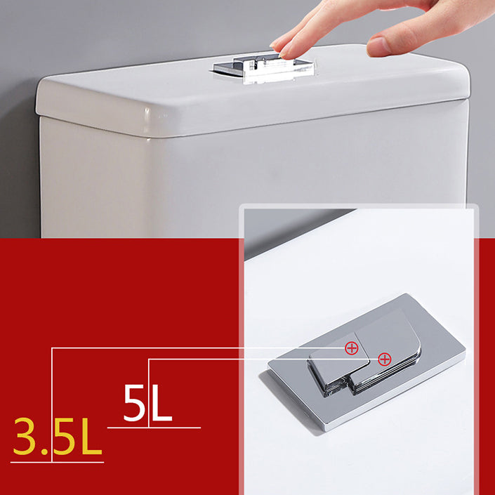 Siphon Jet Urine Toilet One-Piece Toilet Porcelain Floor Mounted Flush Toilet