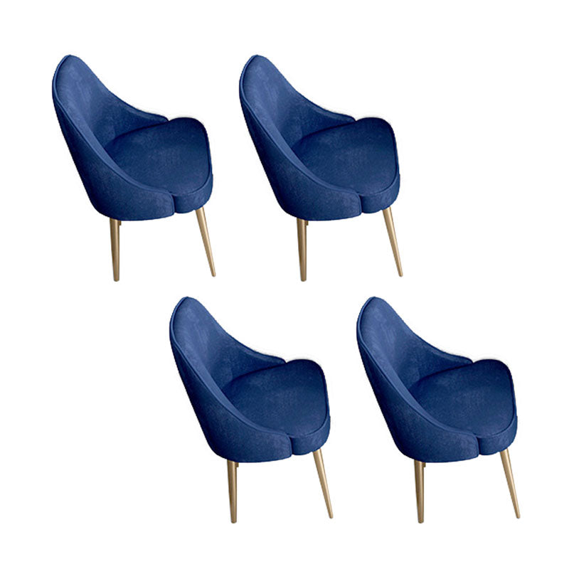 Modern Dining Set with Velvet Chairs 1/4/5/7 Pieces Dinette Set