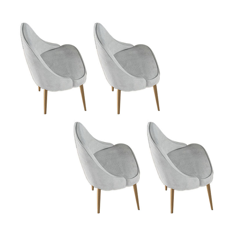 Modern Dining Set with Velvet Chairs 1/4/5/7 Pieces Dinette Set