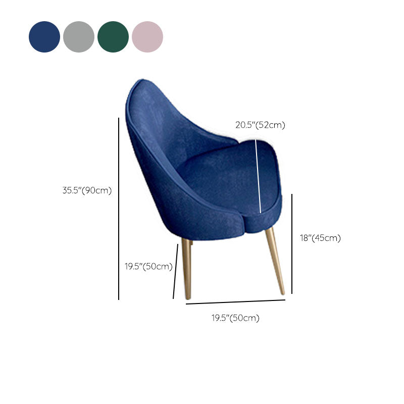 Modern Dining Set with Velvet Chairs 1/4/5/7 Pieces Dinette Set