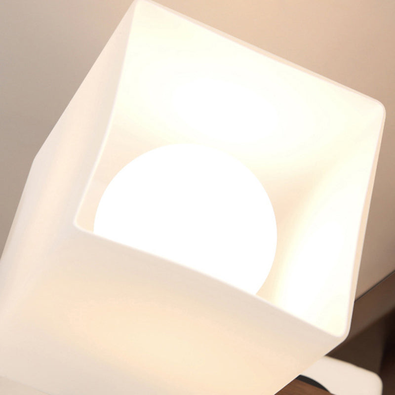 Modern Style Ball Shape Flush Mount Wood Ceiling Light in Brown for Living Room