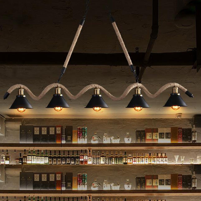 Industrial Hanging Ceiling Light Metal Pendant Lighting Fixtures for Dining Room