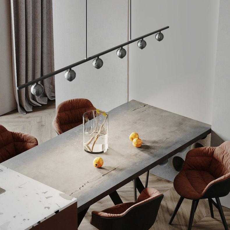 Minimalism Island Light Fixture Peas Hanging Lamp with Metal for Dining Room