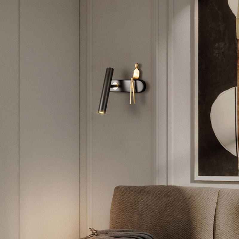 Metal Wall Sconce Light Modern Style Wall Sconce Lighting for Living Room