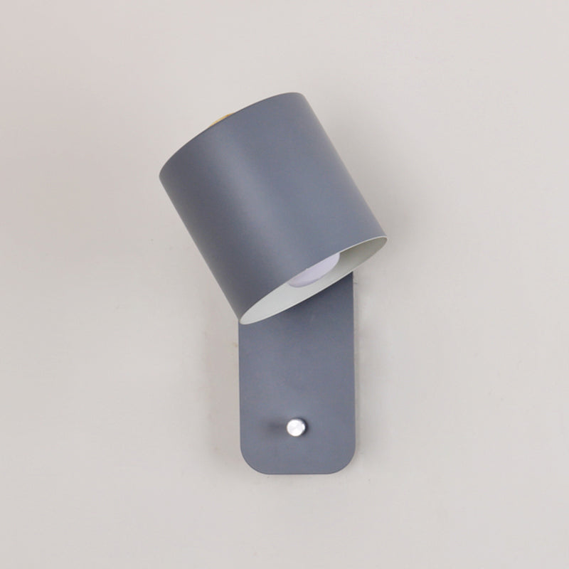 Nordic Style Metal Wall Light Colorful Adjustable Wall Lamp for Bedroom