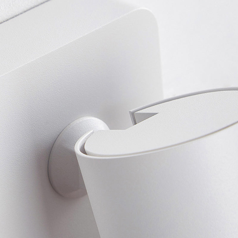 Modern Simple Aluminum Wall Light Rotatable Cylinder Shape Wall Lamp for Living Room
