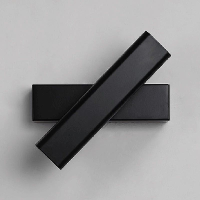 Modern Simple Aluminum Wall Light Rectangle Shape Rotatable Wall Lamp for Living Room