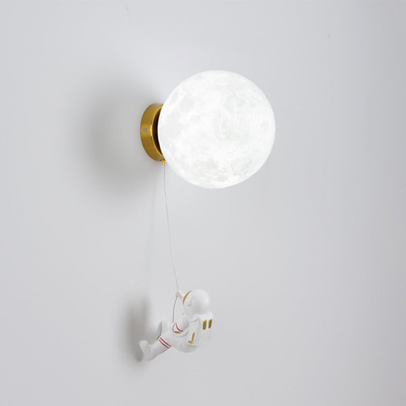 Contemporary Globe Sconce Lights Glass 1 Light Wall Lighting Fixtures