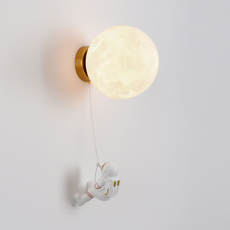 Contemporary Globe Sconce Lights Glass 1 Light Wall Lighting Fixtures