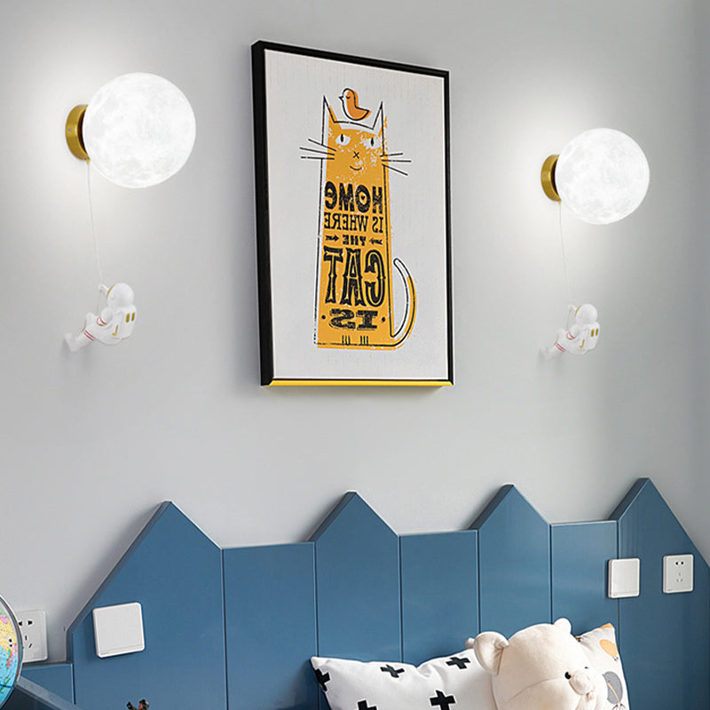 Contemporary Globe Sconce Lights Glass 1 Light Wall Lighting Fixtures