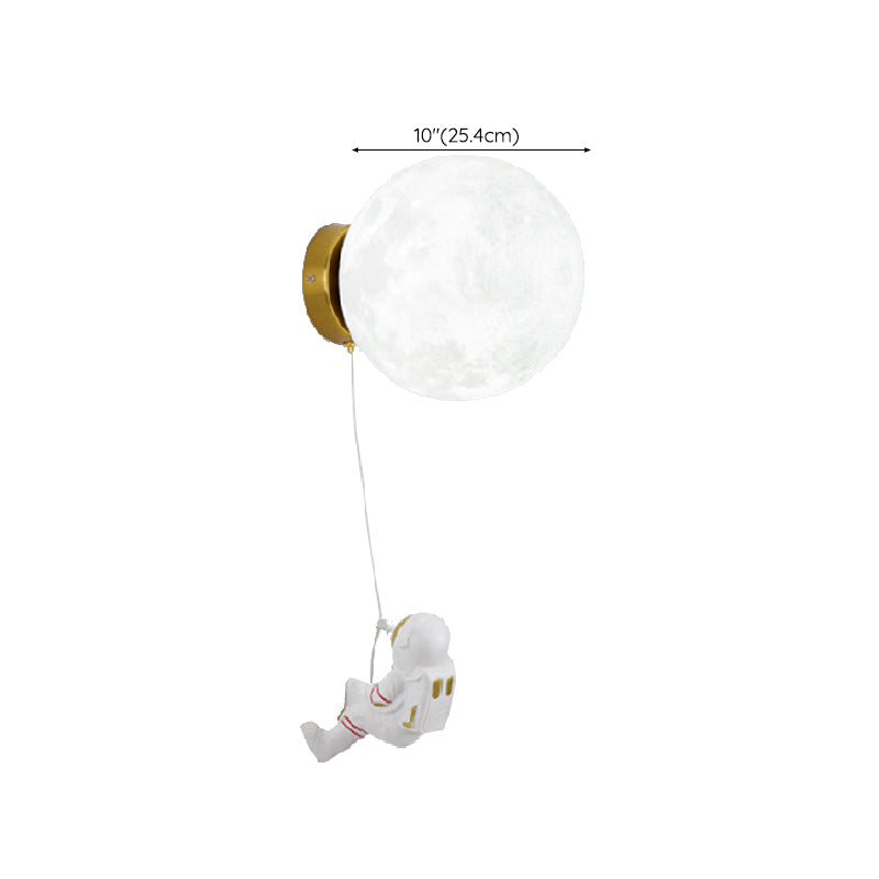 Contemporary Globe Sconce Lights Glass 1 Light Wall Lighting Fixtures