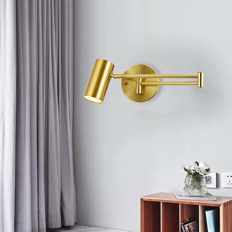 Modern Wall Sconce Minimalist Wall Light Fixture with Adjustable Arm
