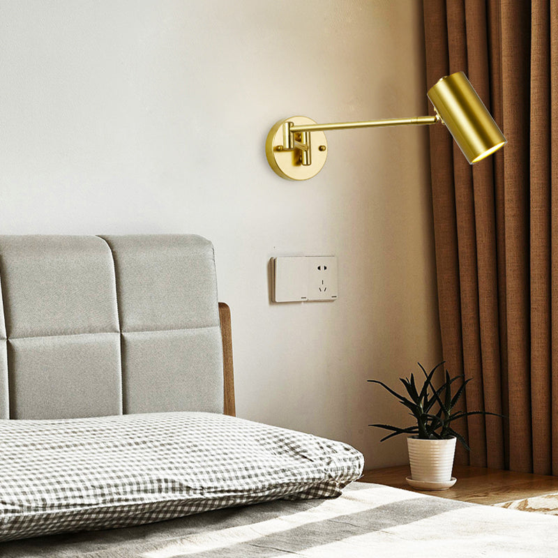 Modern Wall Sconce Minimalist Wall Light Fixture with Adjustable Arm