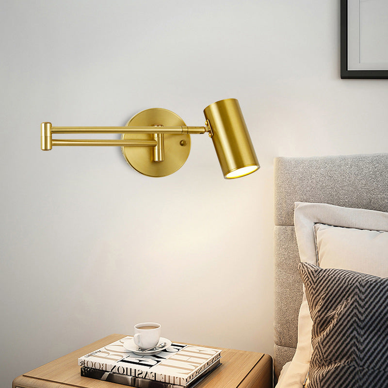 Modern Wall Sconce Minimalist Wall Light Fixture with Adjustable Arm