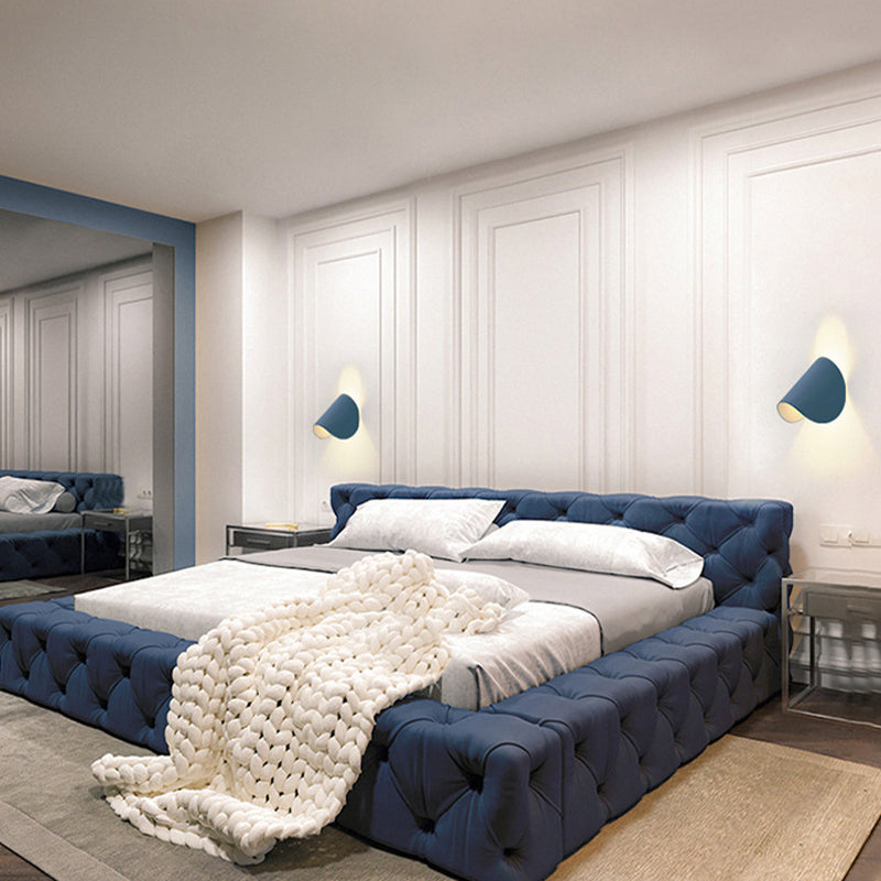 Modern Simple Metal Wall Light Arc Shape Rotatable Wall Lamp for Living Room