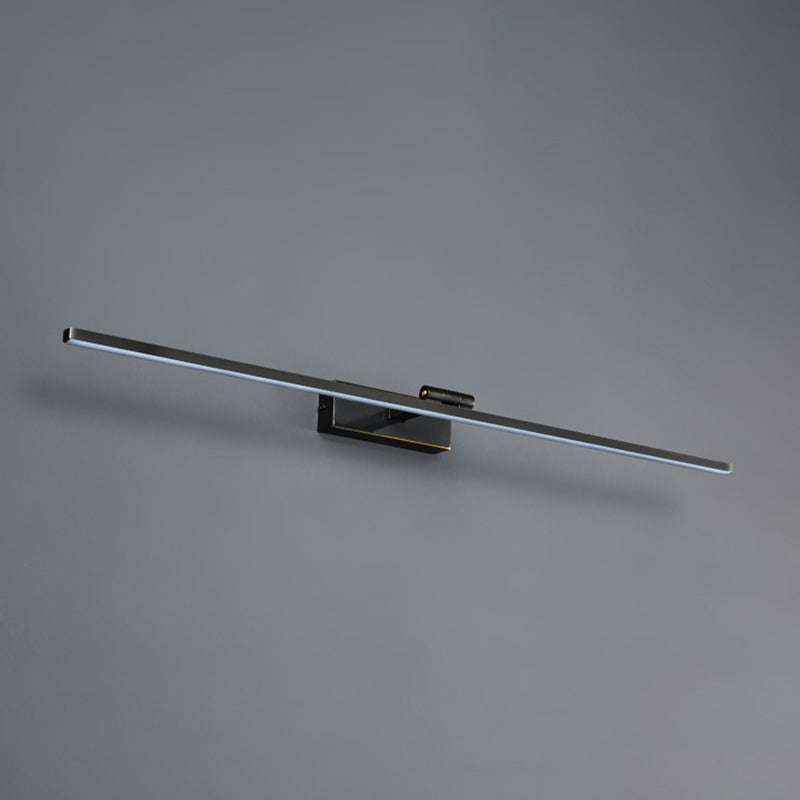 LED Mirror Front Light Modern 1-Light Vanity Light with Acrylic Shade for Bathroom