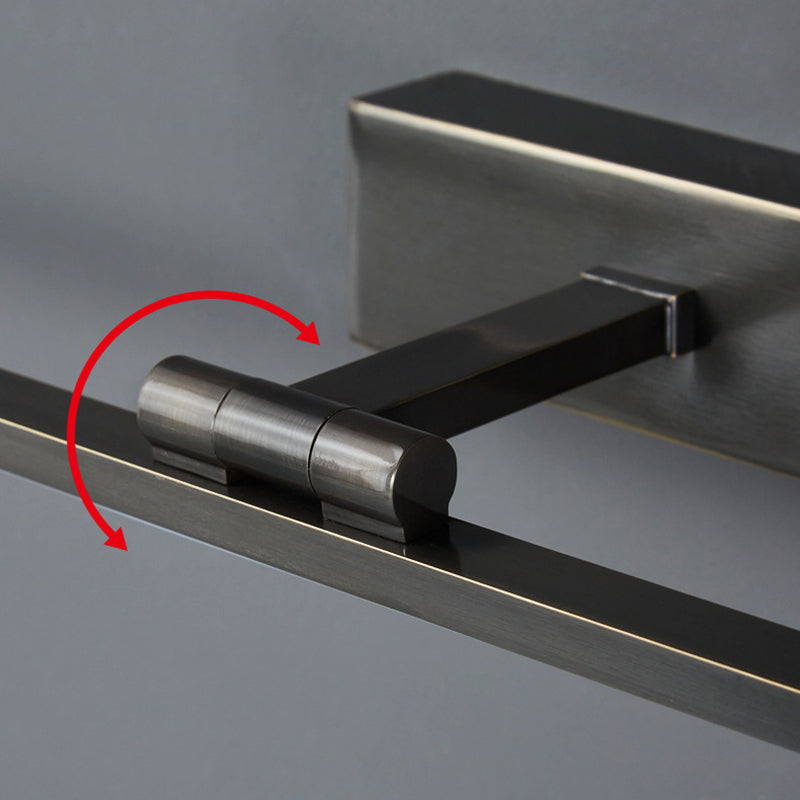 LED Mirror Front Light Modern 1-Light Vanity Light with Acrylic Shade for Bathroom