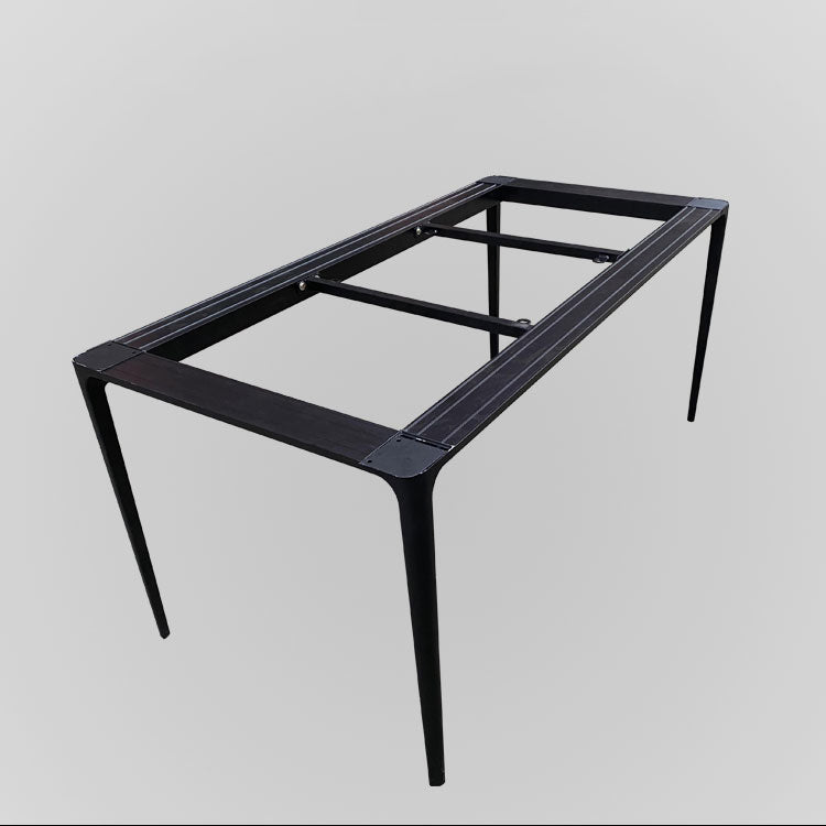 Rectangle Home Fixed Table Industrial Sintered Stone Dining Table