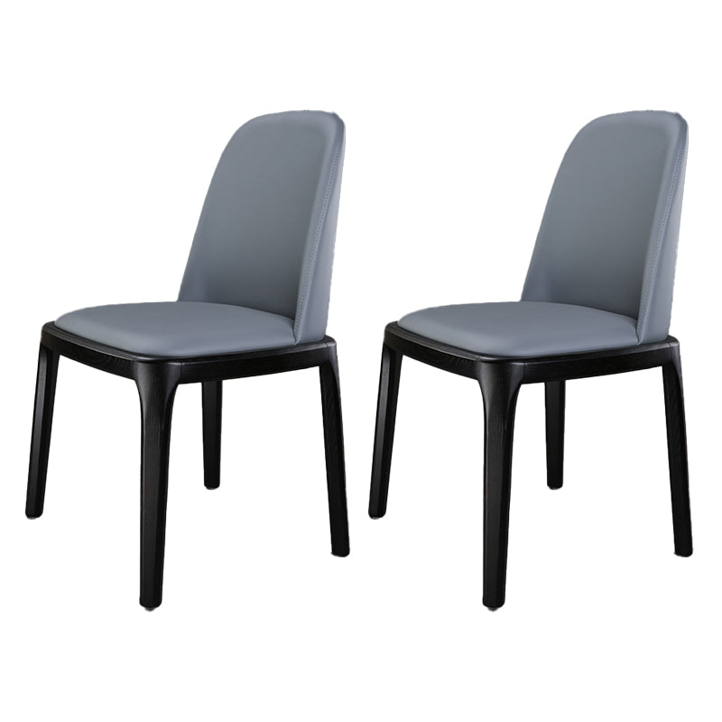 Traditional Chair Wood Solid Back Dining Room Chair for Kitchen