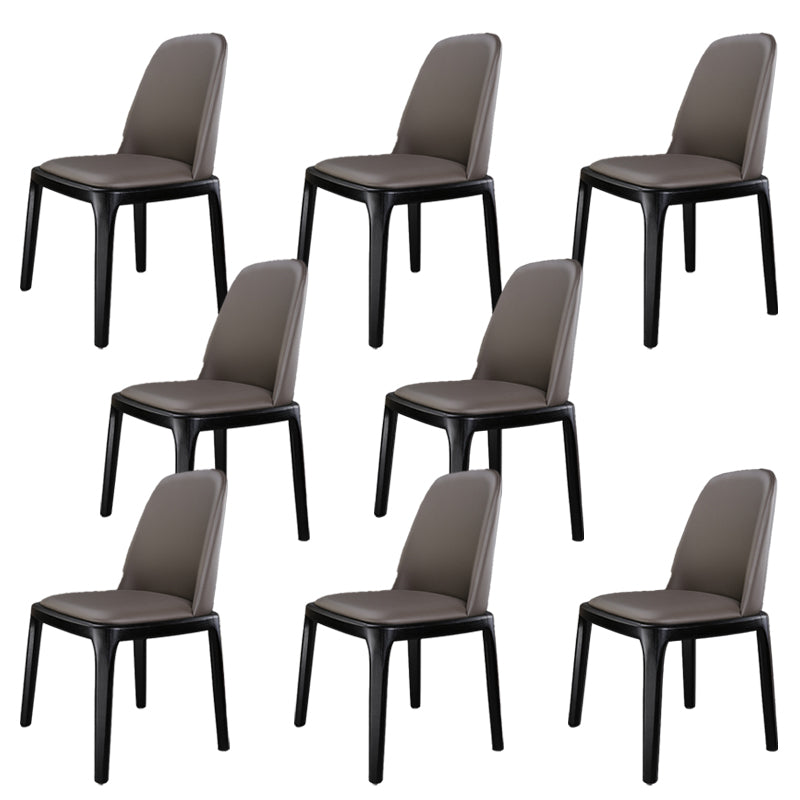 Traditional Chair Wood Solid Back Dining Room Chair for Kitchen