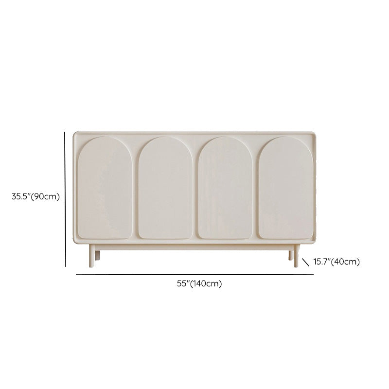 Rectangle Home Storage Sideboard Modern Wooden Sideboard for Kitchen
