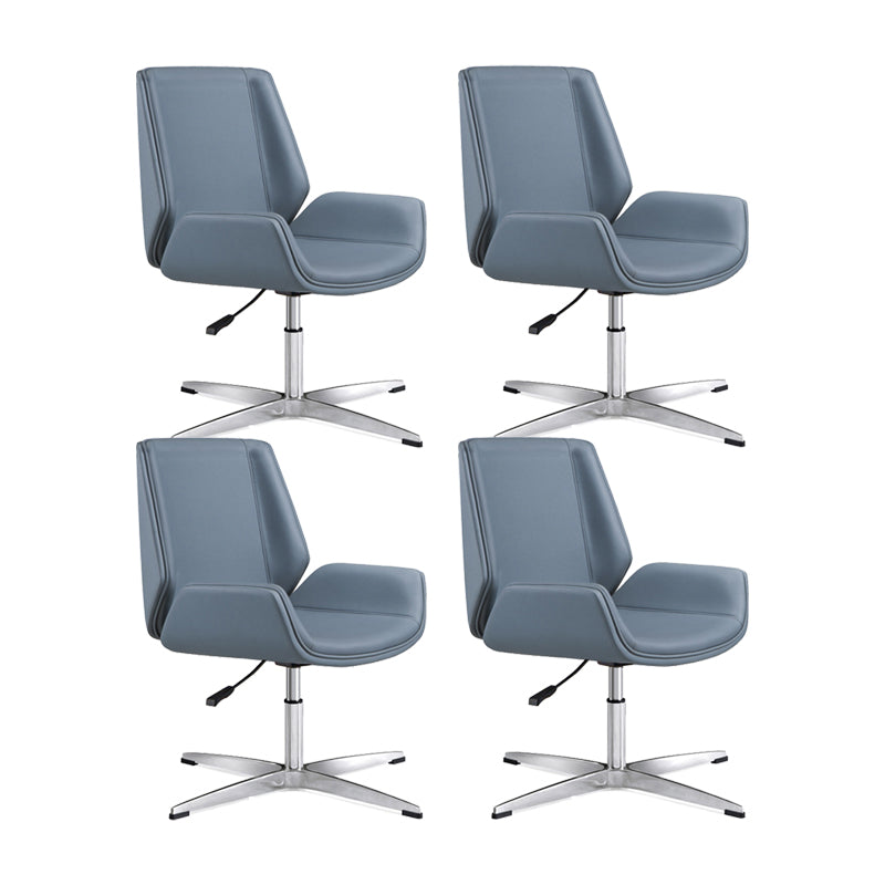 Modern Style Desk Chair Leather Computer Mid/High Back Office Chair