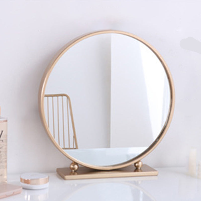 Glam Dresser with 2 Storage Drawers White Vanity Table for Bedroom