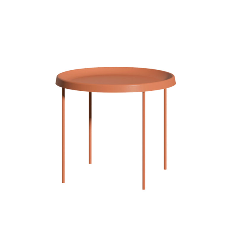 Mid-Century Modern Tray Top Coffee Table 4 Legs Iron Cocktail Table